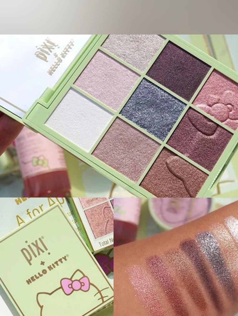 🧚‍♀️Pixi x Hello Kitty Harmonius Hues Eye Effects Palette NWT
